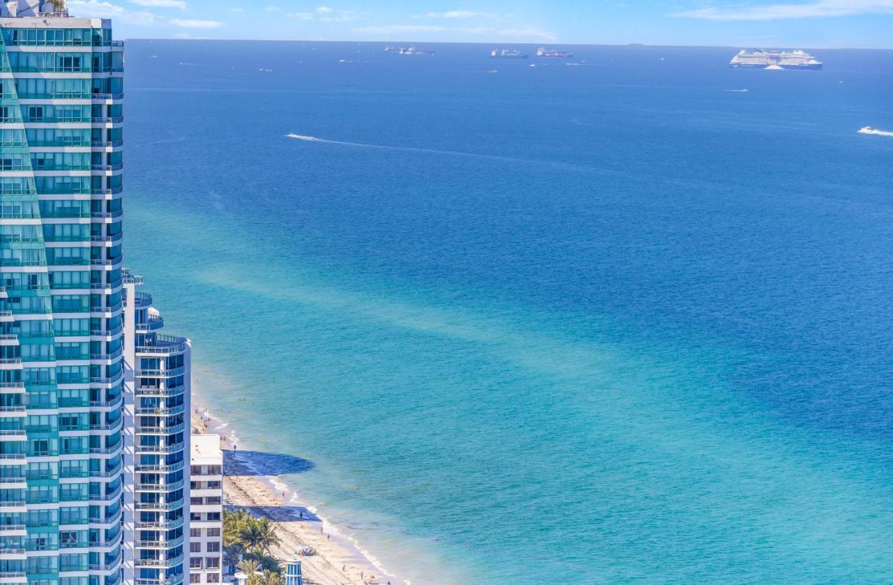Splendid Resort - Oceanview 1Bdr & 1Ba Apt Right On The Beach, Heated Pool, Gym Hollywood Zewnętrze zdjęcie